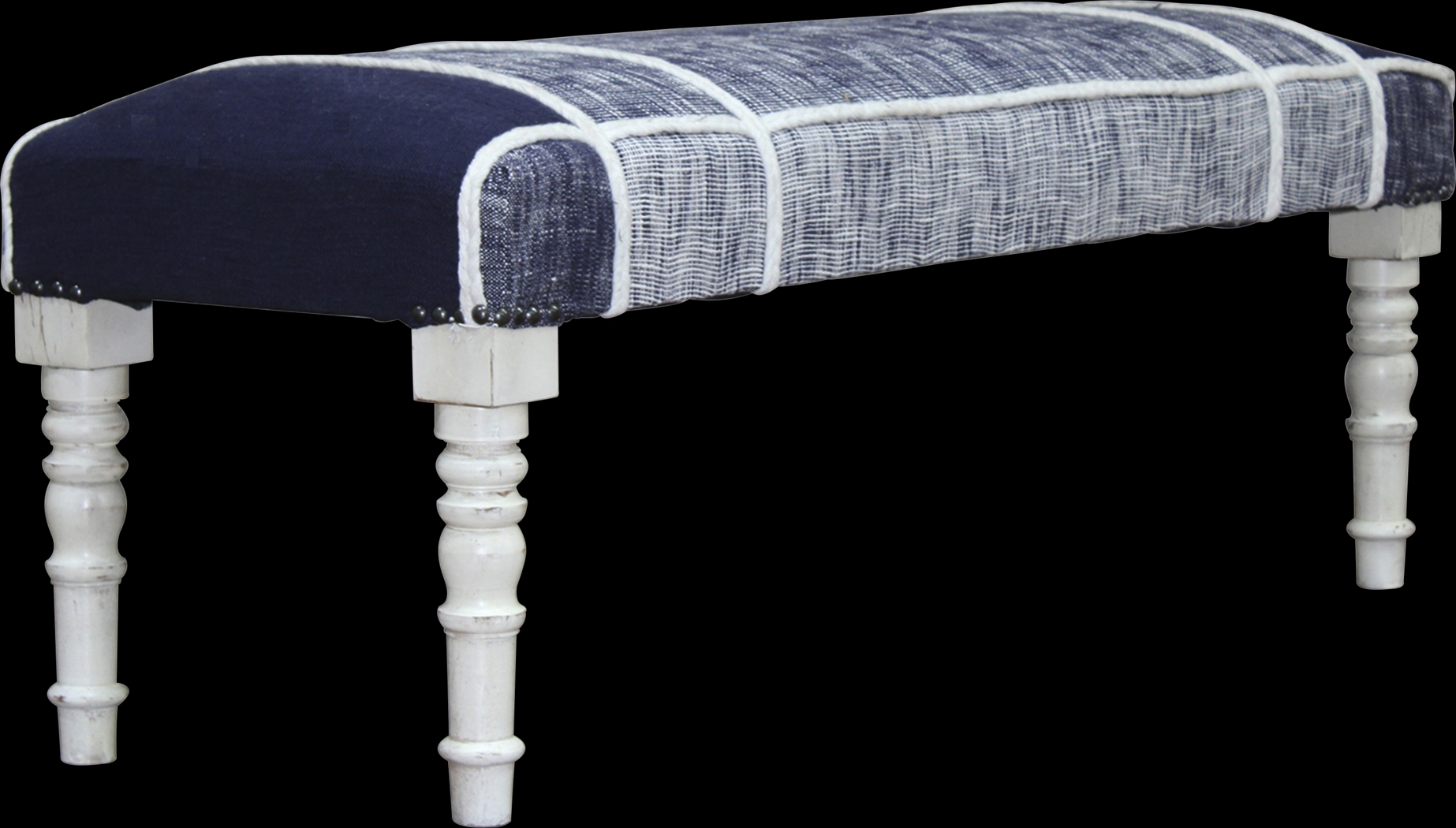 Dorric Navy Bench - Thumbnail - Image 1