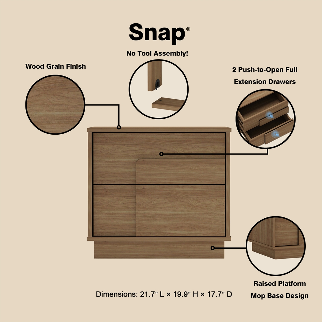 Dorriety Brown Nightstand - Thumbnail - Image 5