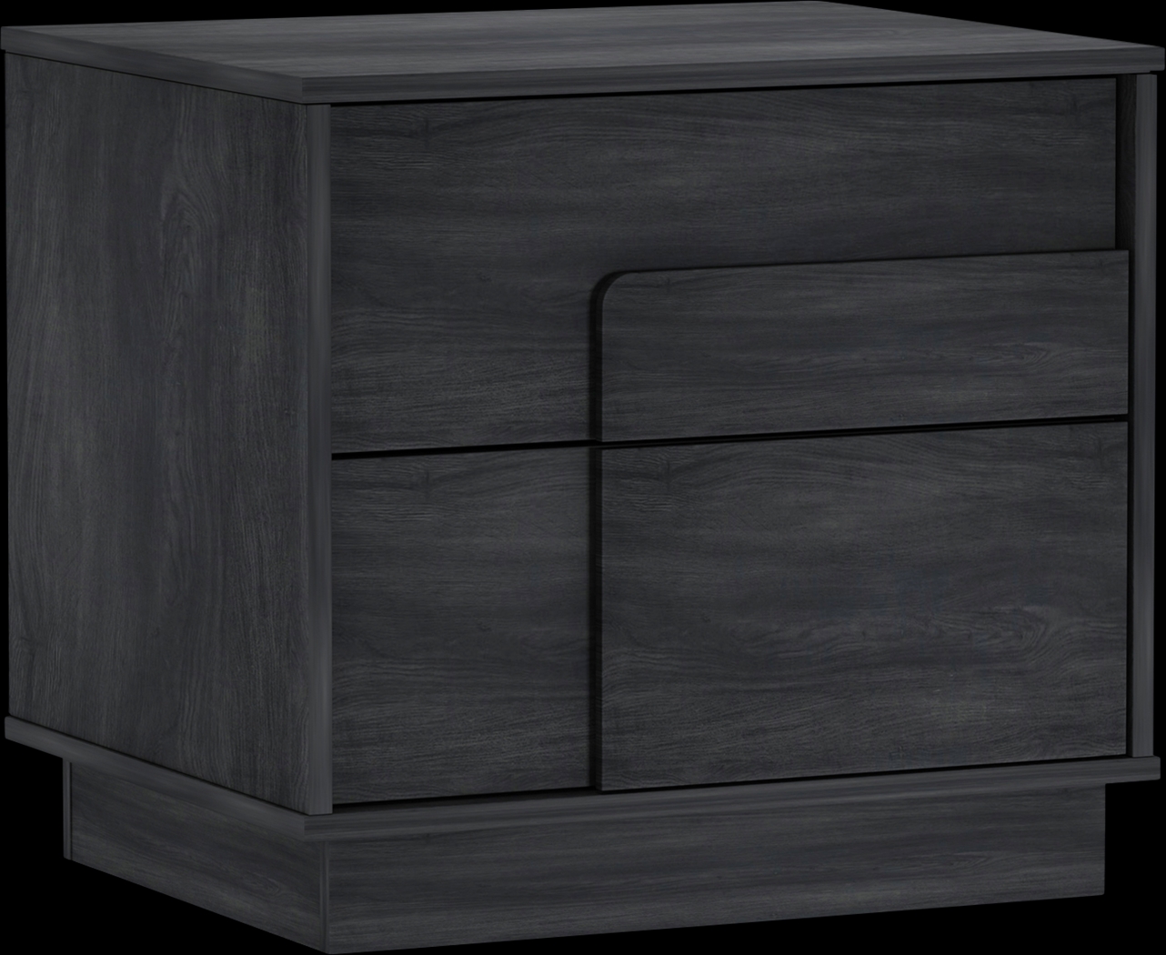 Dorriety Charcoal Gray Nightstand - Thumbnail - Image 1