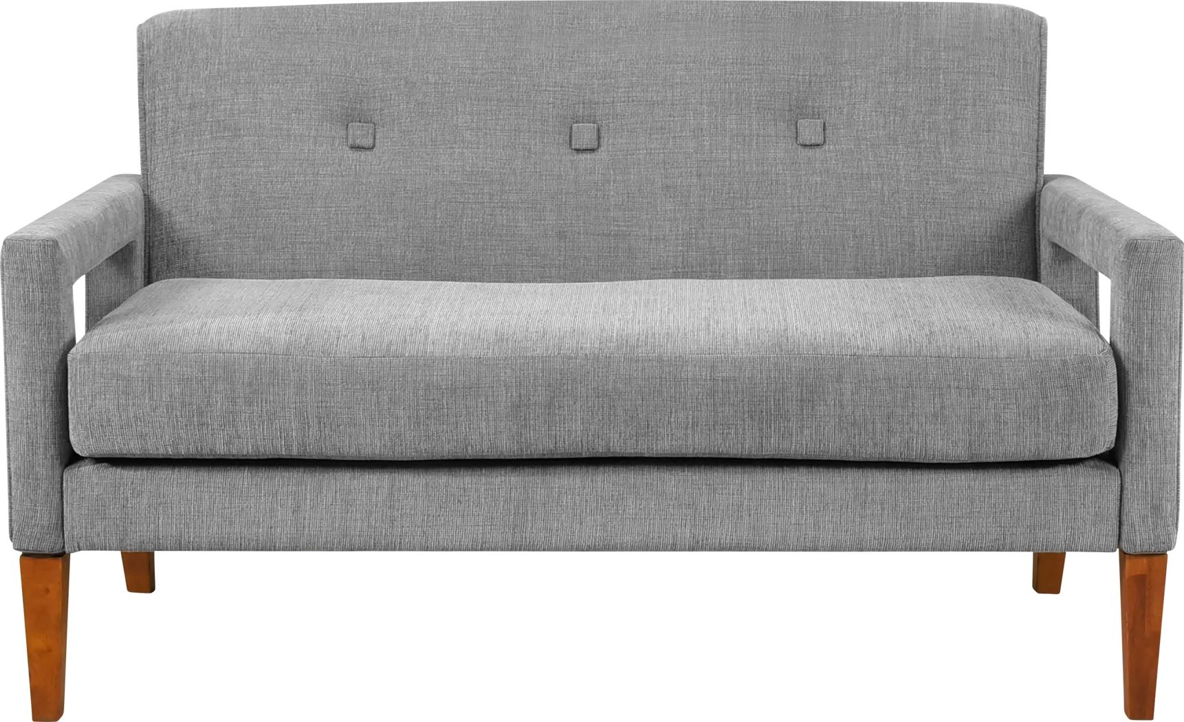 Dorrinell Gray Loveseat - Thumbnail - Image 3