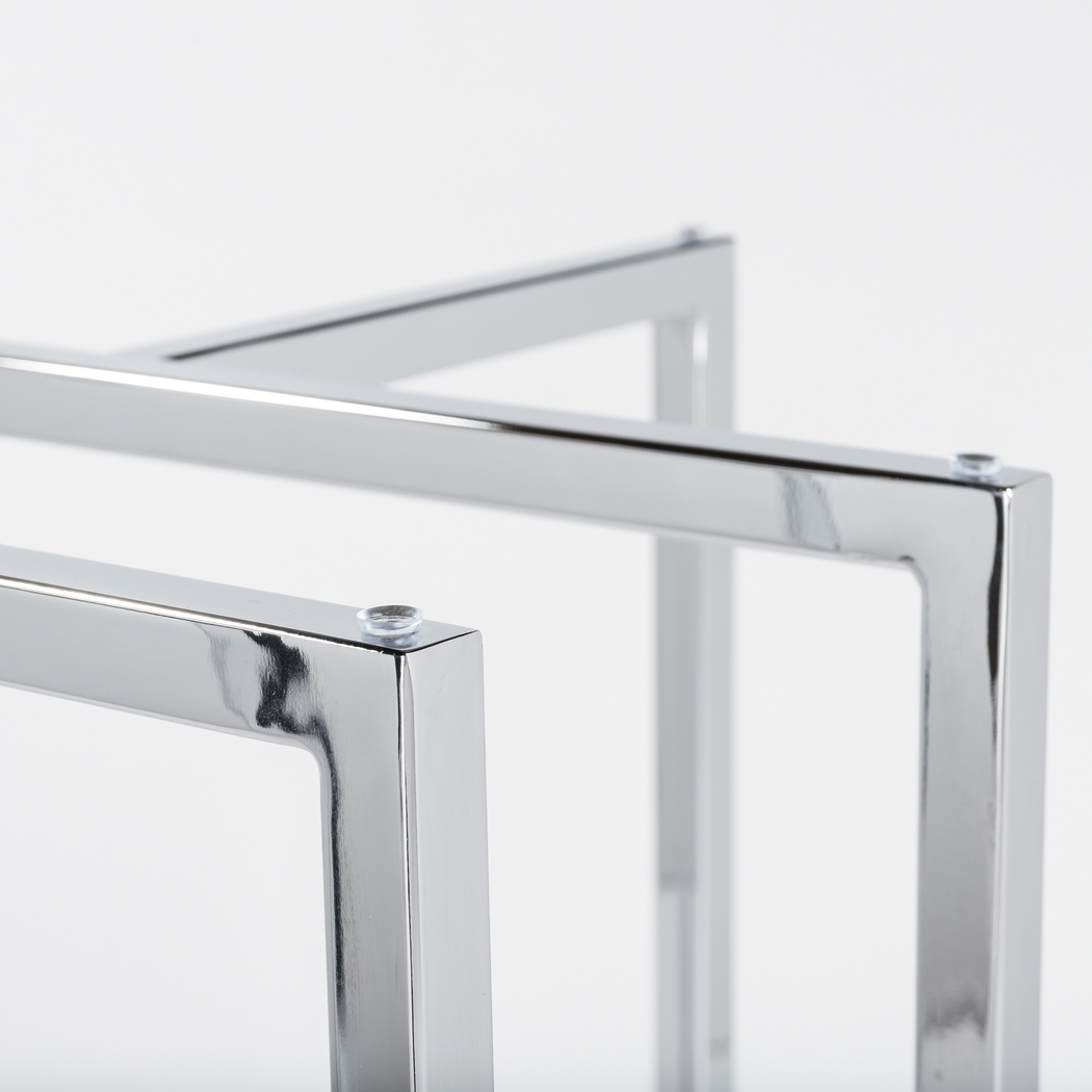 Dorsky Chrome Dining Table - Thumbnail - Image 4