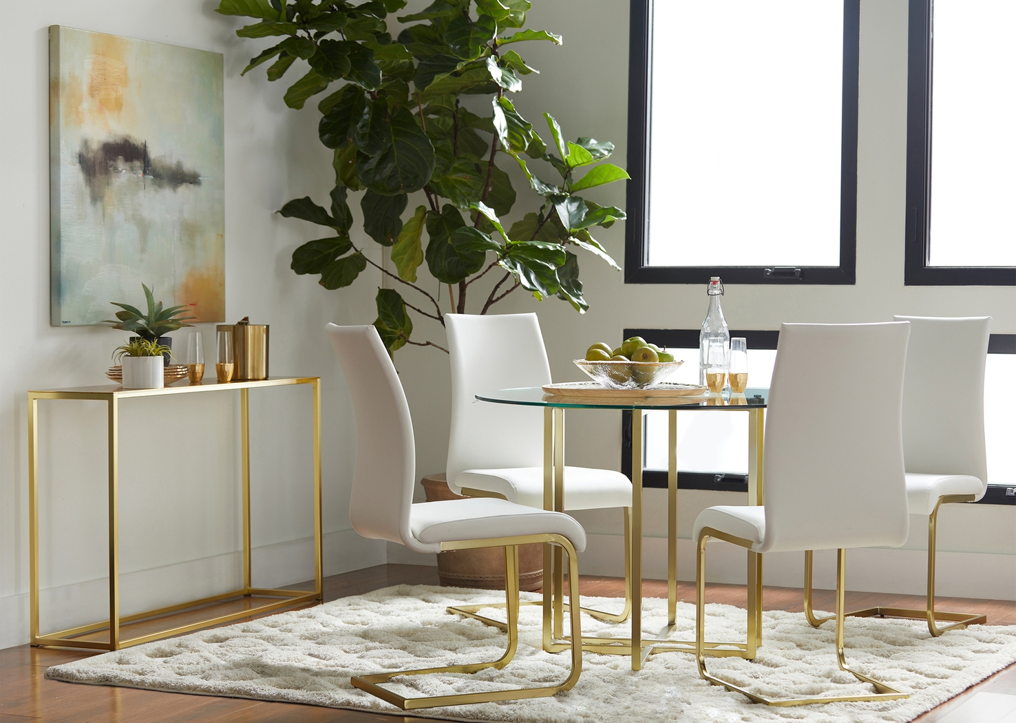 Dorsky Gold Dining Table - Thumbnail - Image 6