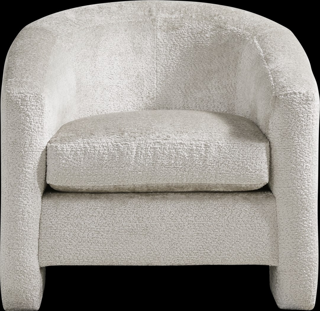Dory Dove Gray Accent Chair - Thumbnail - Image 2