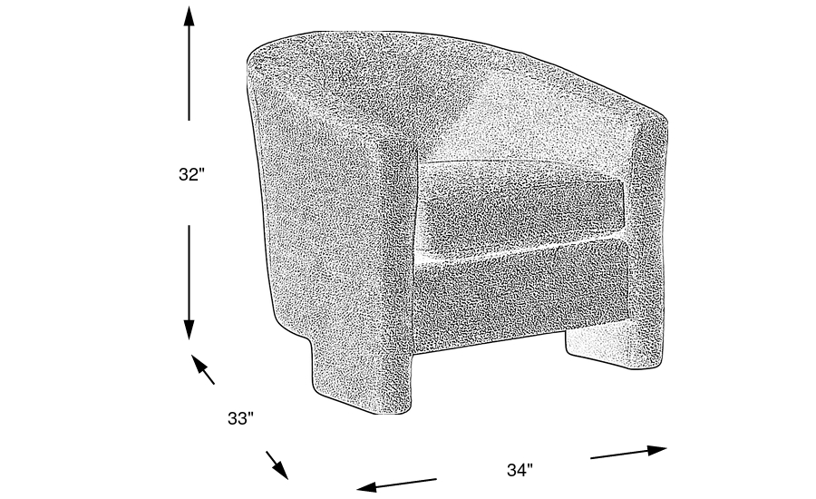 Dimension Image. Please refer to the Dimension Tab on this page for dimension details.
