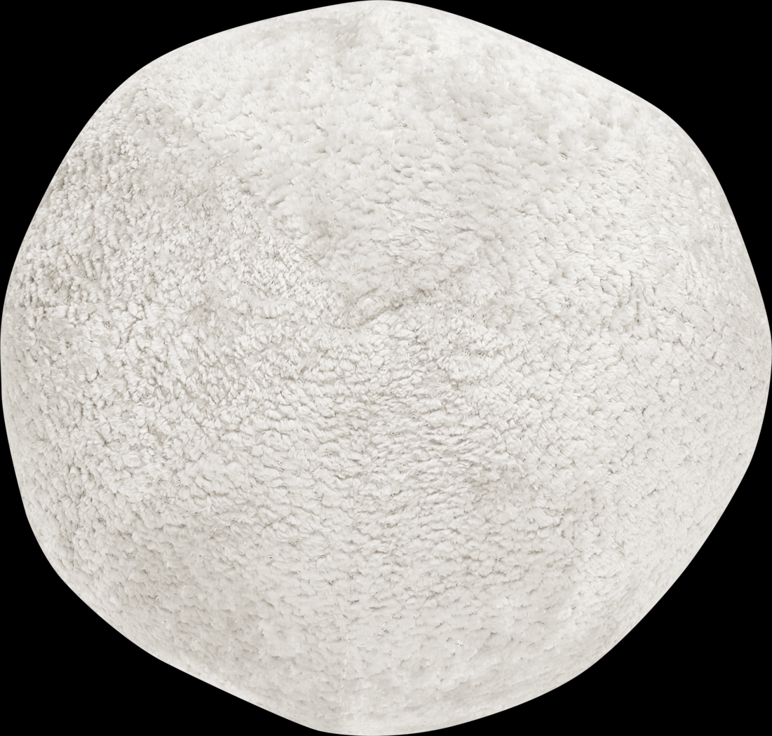 Dory Dove Gray Ball Pillow - Thumbnail - Image 1