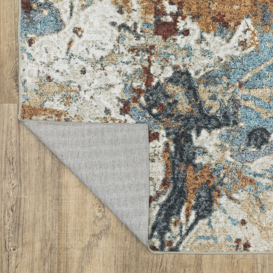 Doryen Rust 5' x 7' Rug - Thumbnail - Image 7