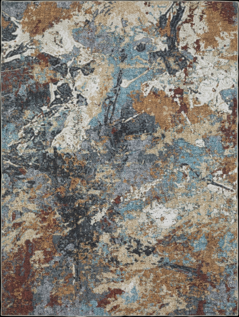 Doryen Rust 5' x 7' Rug - Thumbnail - Image 1