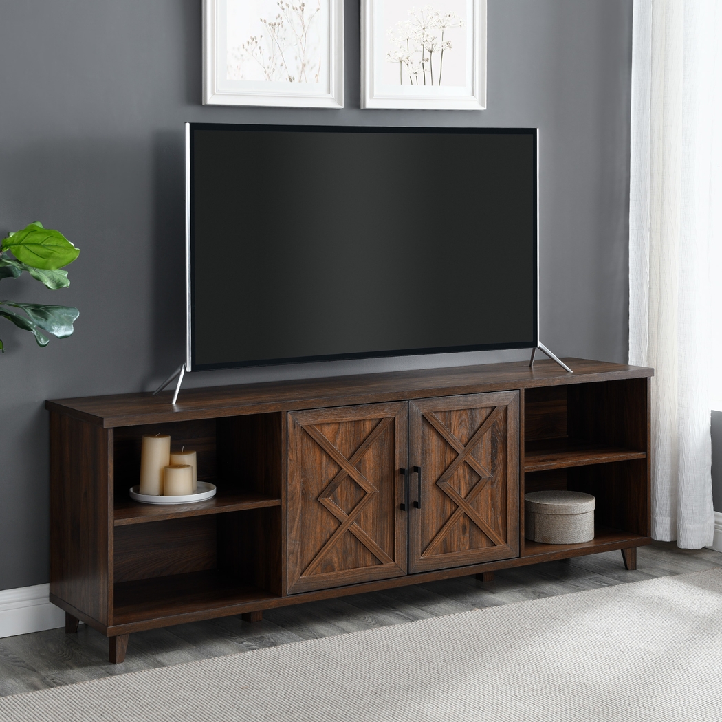 Dotger Walnut 70 in. Console - Thumbnail - Image 4