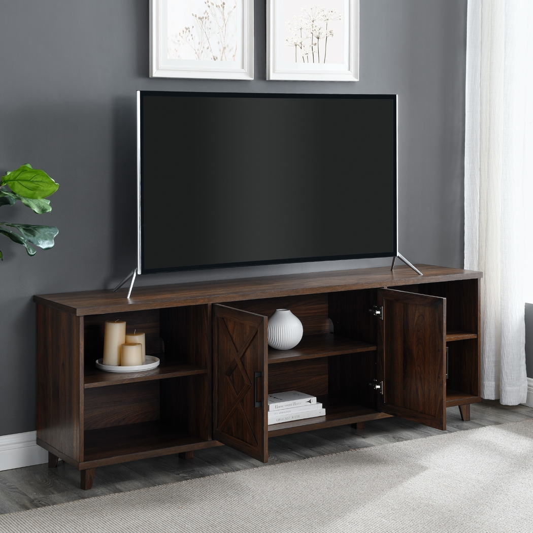 Dotger Walnut 70 in. Console - Thumbnail - Image 6