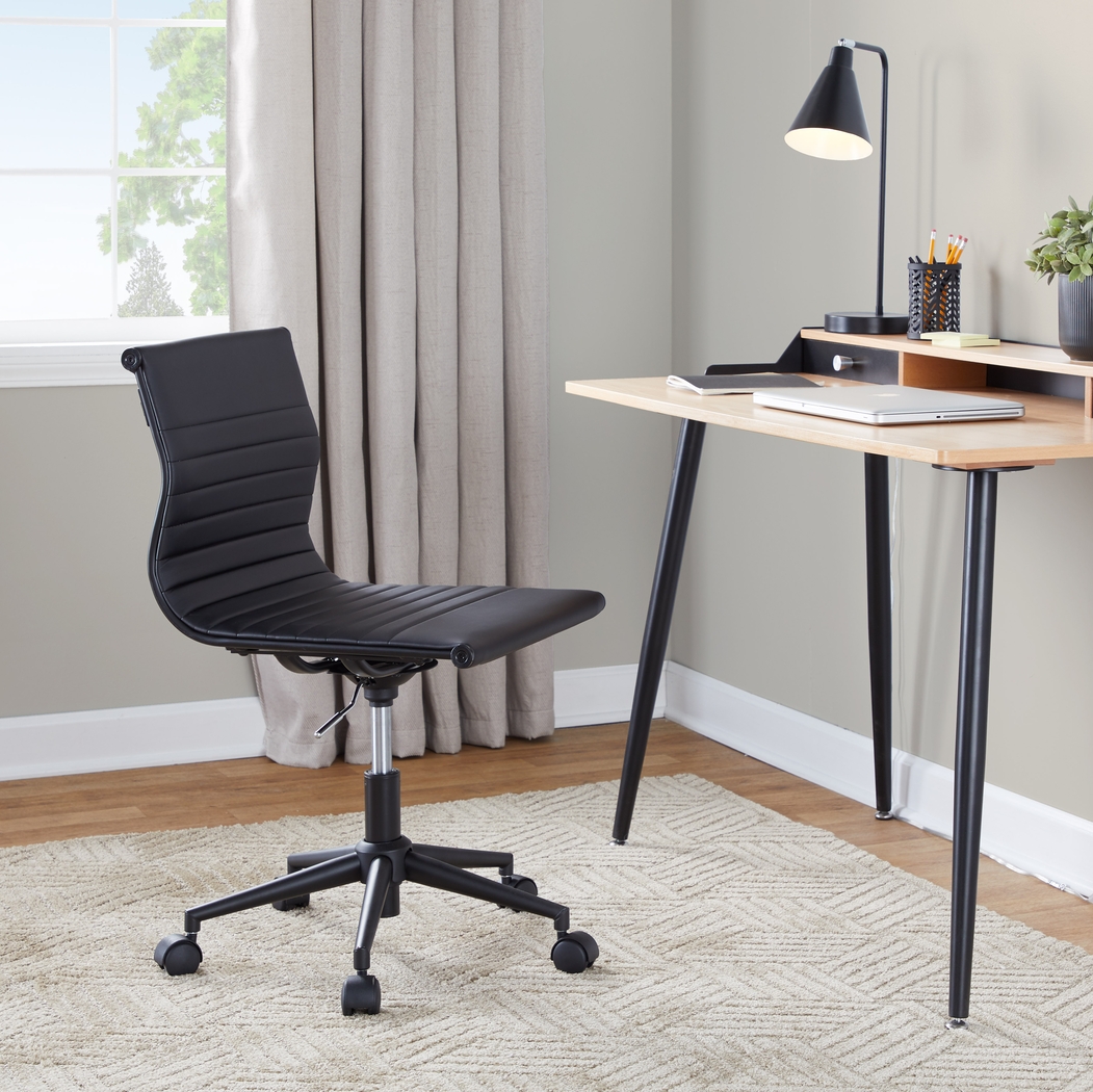 Dotterers Black Desk Chair - Thumbnail - Image 2
