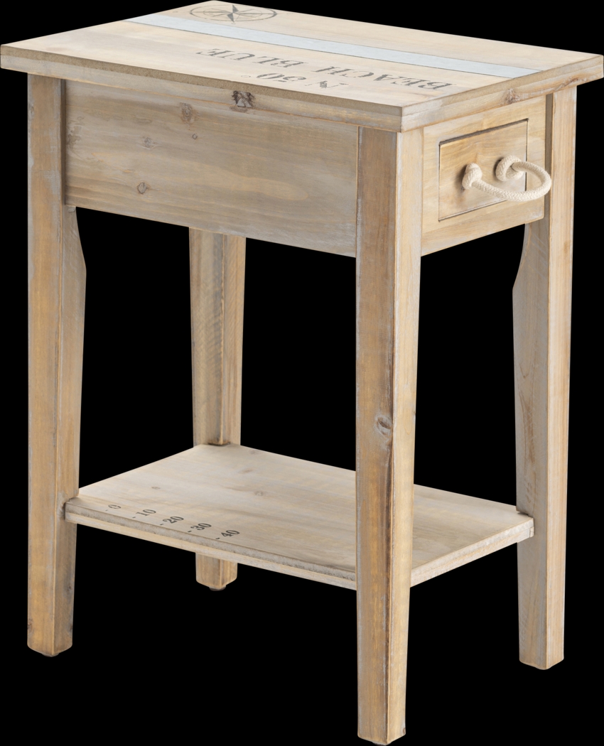 Doublebrand Light Brown End Table - Thumbnail - Image 1