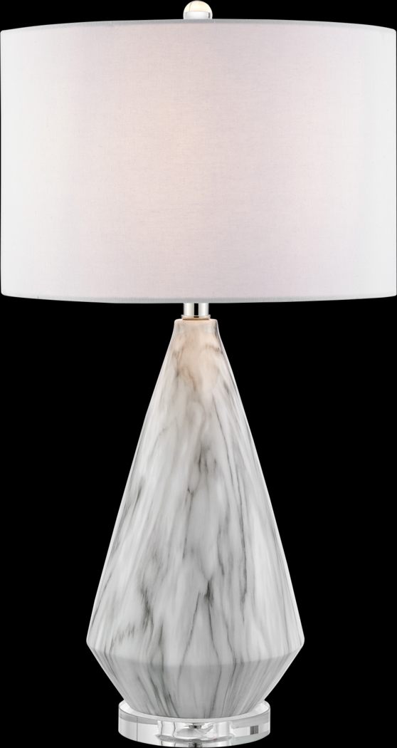 Doune Oaks White Lamp - Thumbnail - Image 1