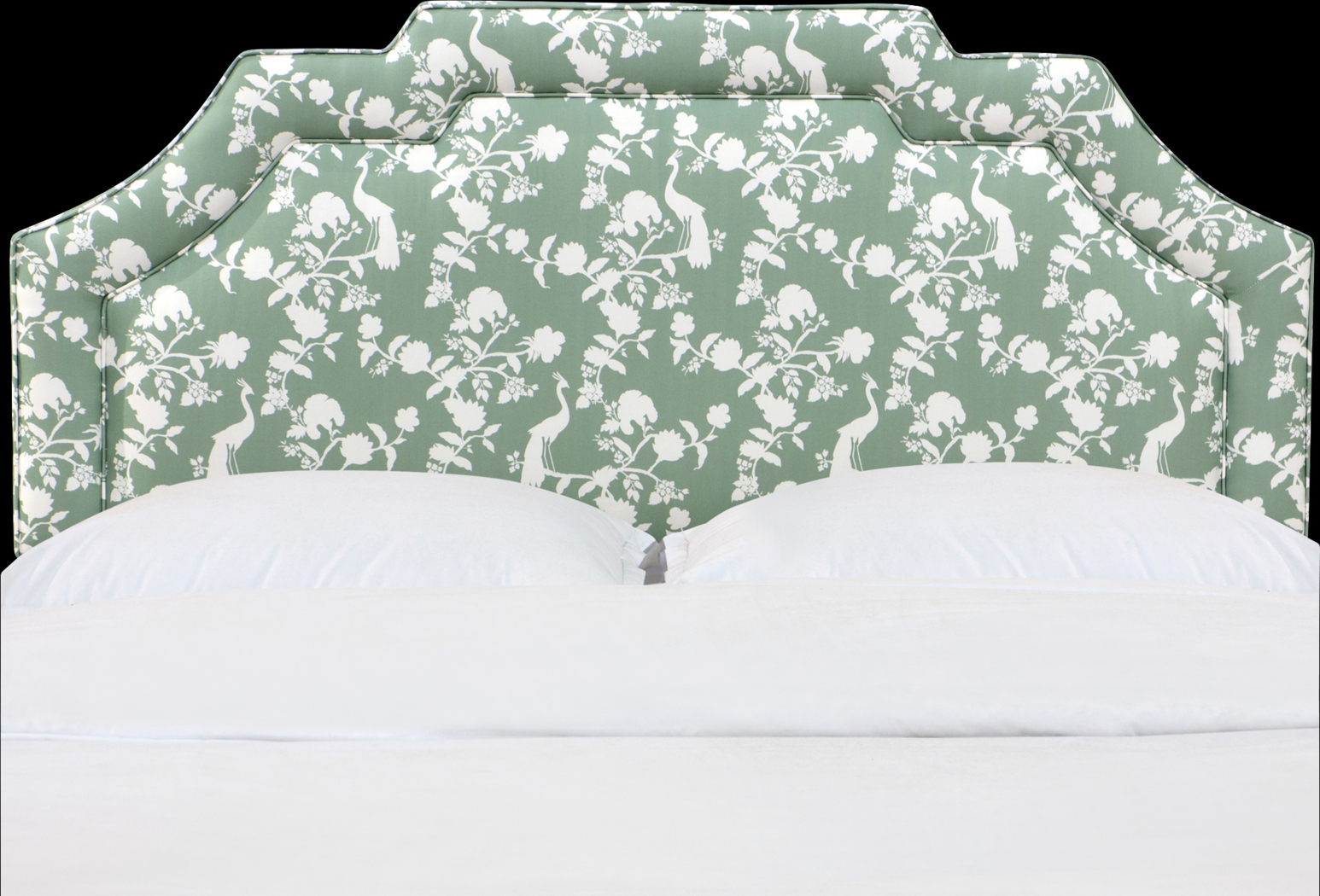 Douro Green Full Upholstered Headboard - Thumbnail - Image 2