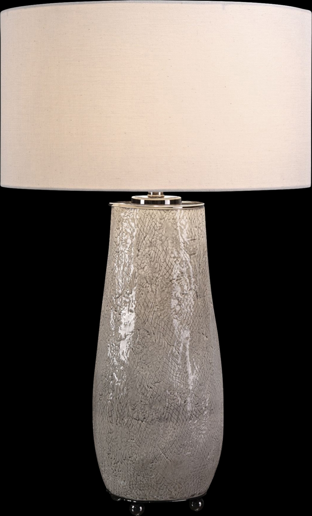 Dovederry Gray Lamp - Thumbnail - Image 1