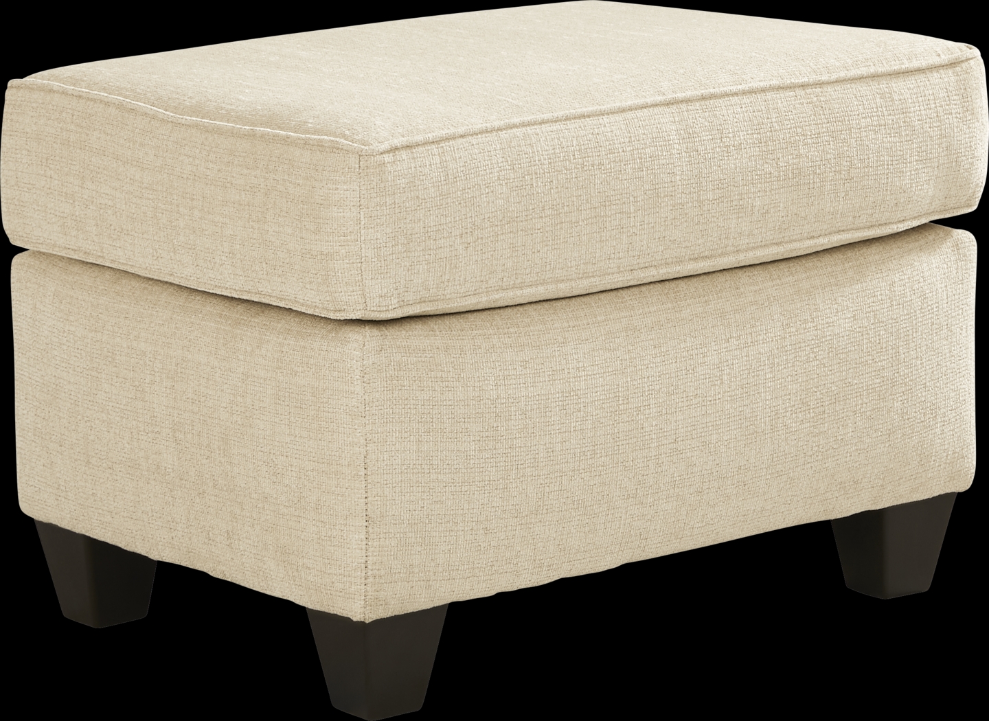Dover Beige Ottoman - Thumbnail - Image 1