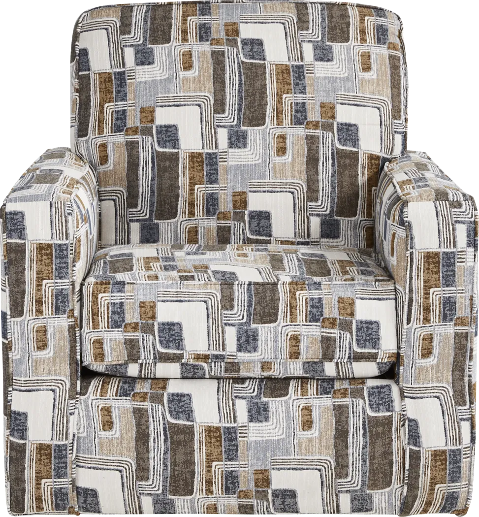 Dover Multi Swivel Accent Chair - Thumbnail - Image 2