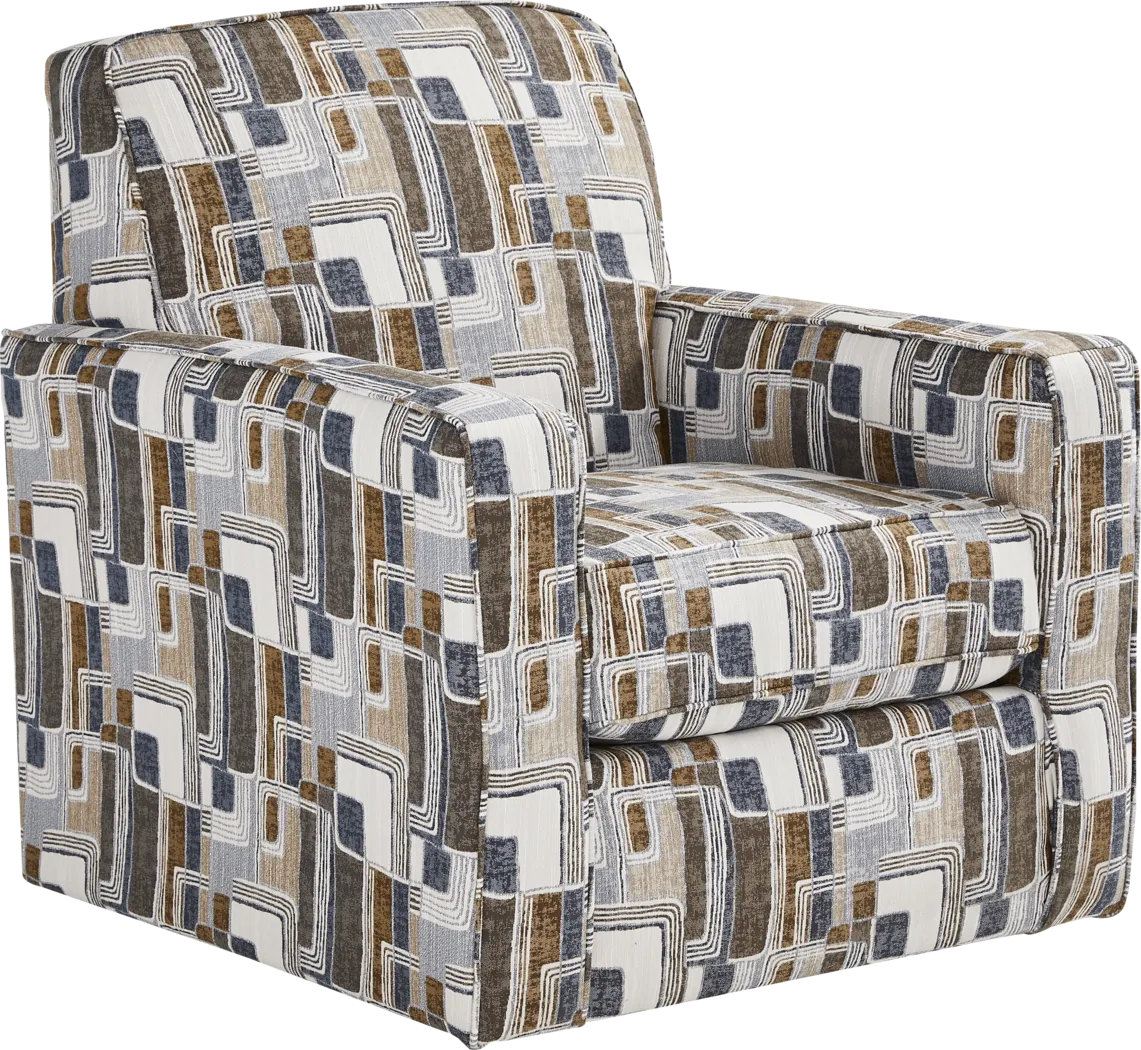 Dover Multi Swivel Accent Chair - Thumbnail - Image 1