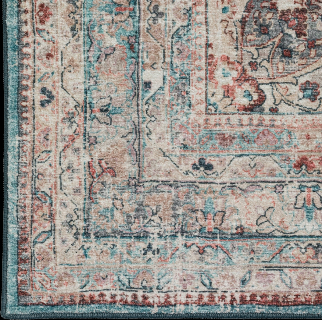 Doverfield Blue 3' x 5' Rug - Thumbnail - Image 2