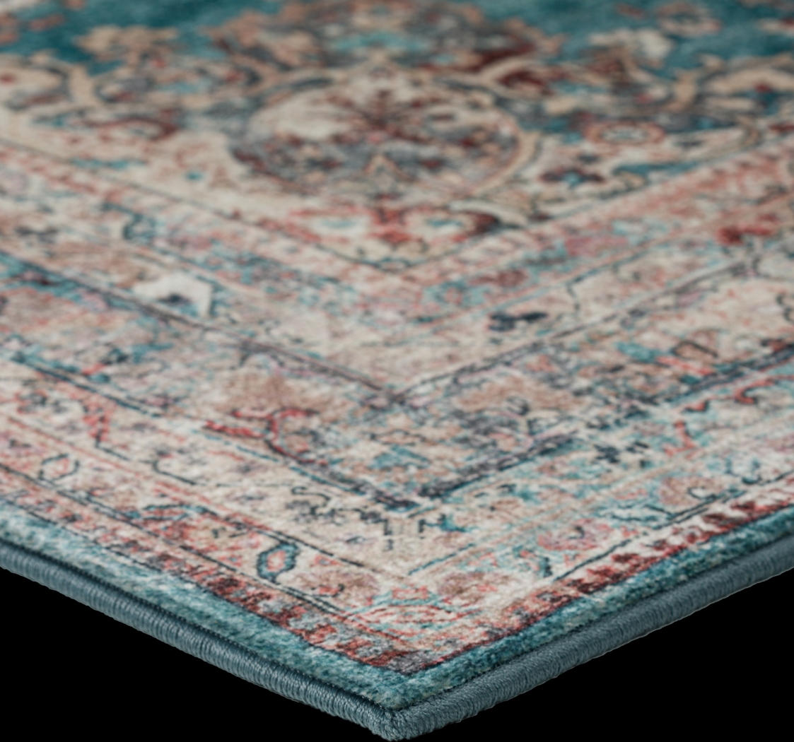 Doverfield Blue 3' x 5' Rug - Thumbnail - Image 3