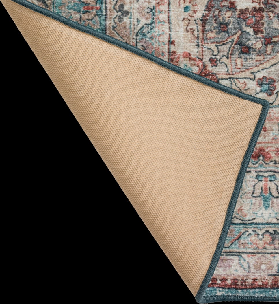 Doverfield Blue 3' x 5' Rug - Thumbnail - Image 4