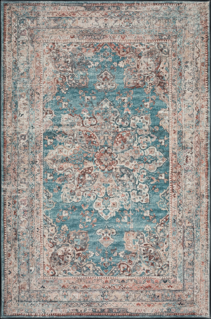 Doverfield Blue 8' x 10' Rug - Thumbnail - Image 1