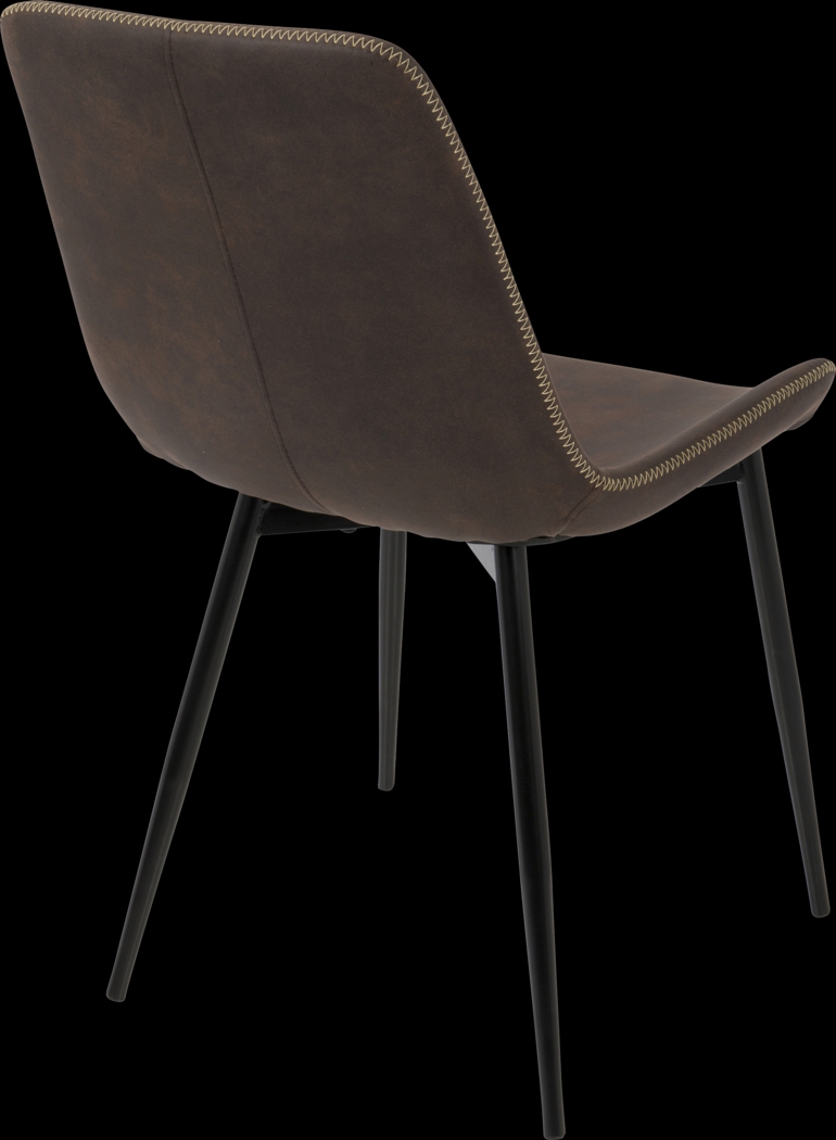 Doverwood Espresso Dining Chair (Set of 2) - Thumbnail - Image 2
