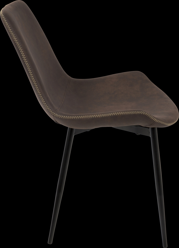 Doverwood Espresso Dining Chair (Set of 2) - Thumbnail - Image 3