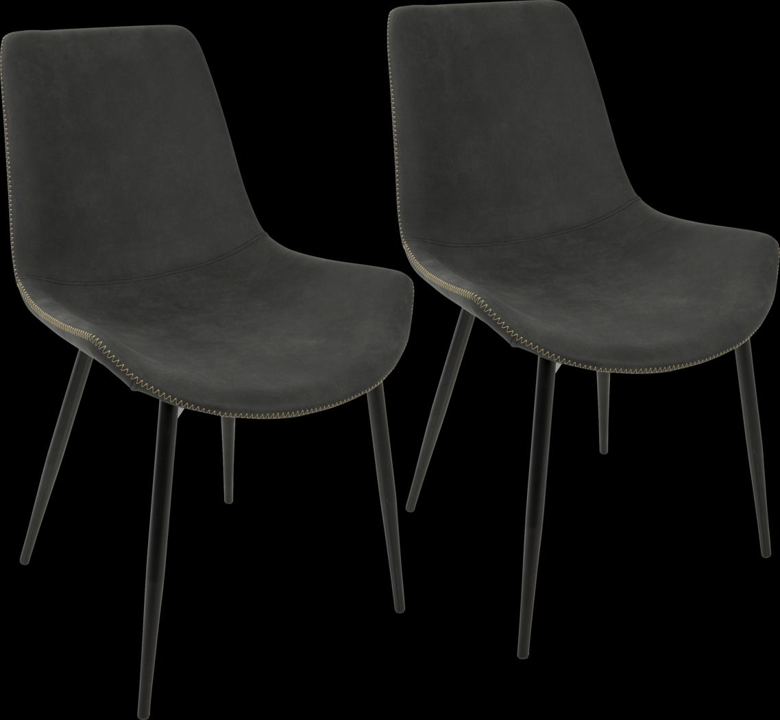 Doverwood Gray Dining Chair (Set of 2) - Thumbnail - Image 1