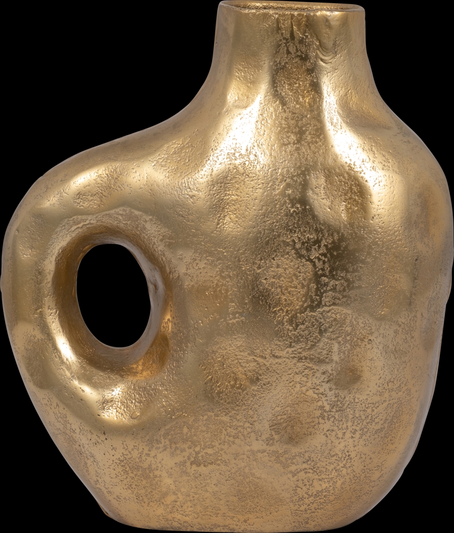 Dovestail Gold 11 in. Vase - Thumbnail - Image 1