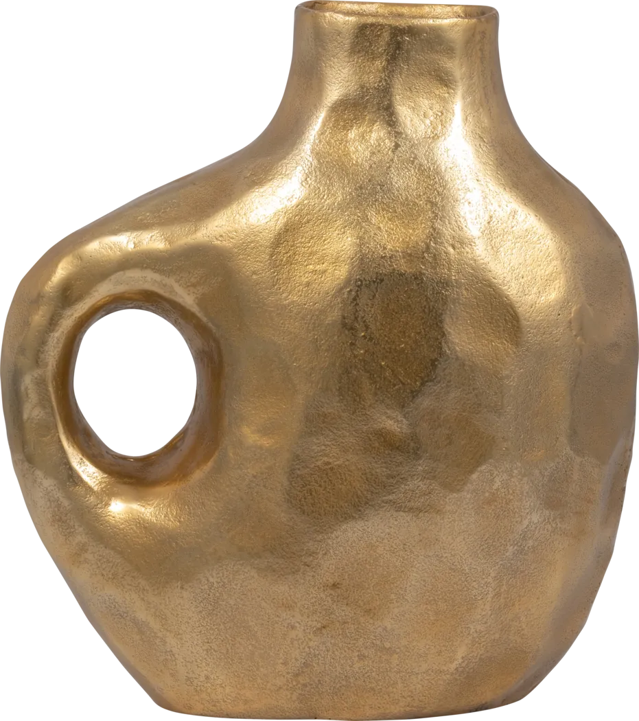 Dovestail Gold 14 in. Vase - Thumbnail - Image 1