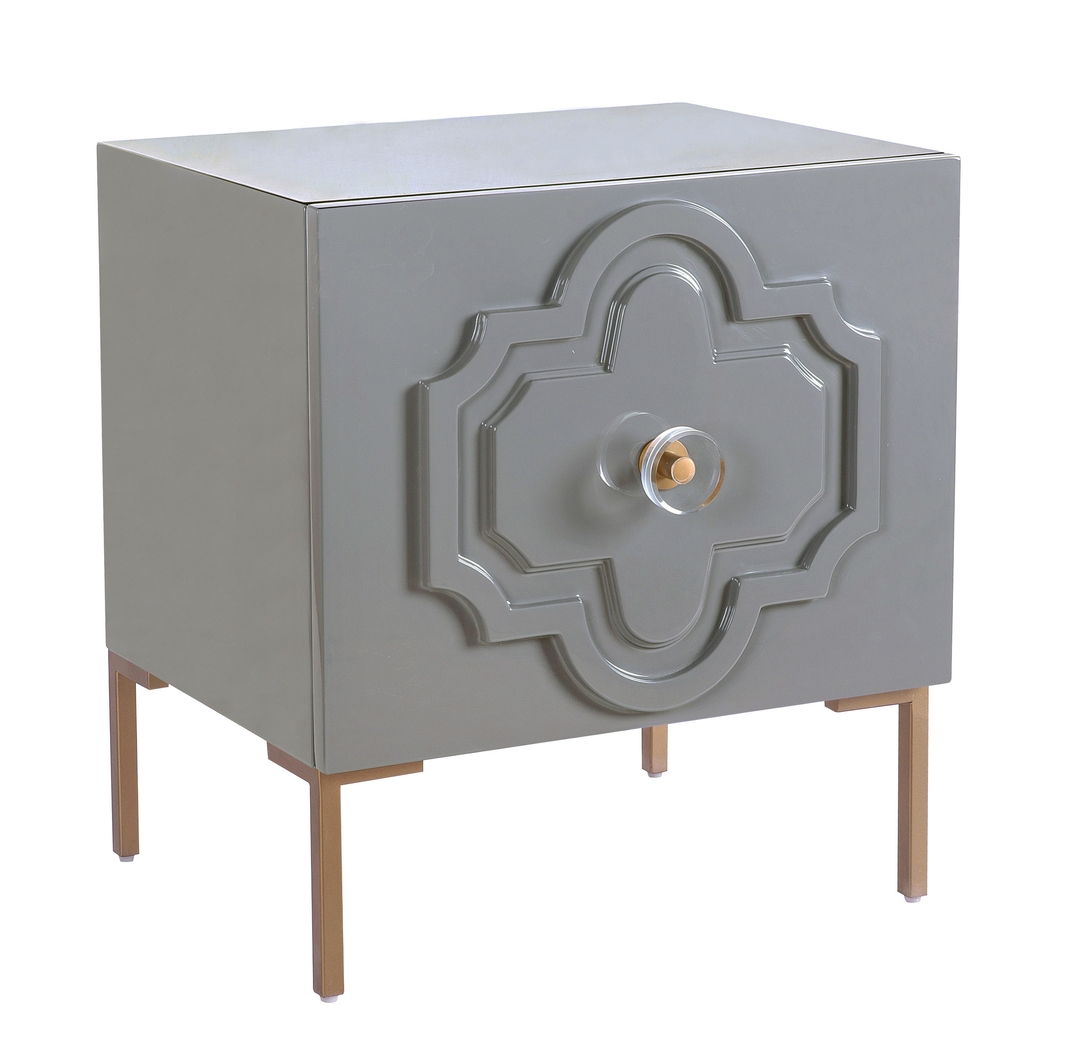 Doveylee Gray Nightstand - Thumbnail - Image 2