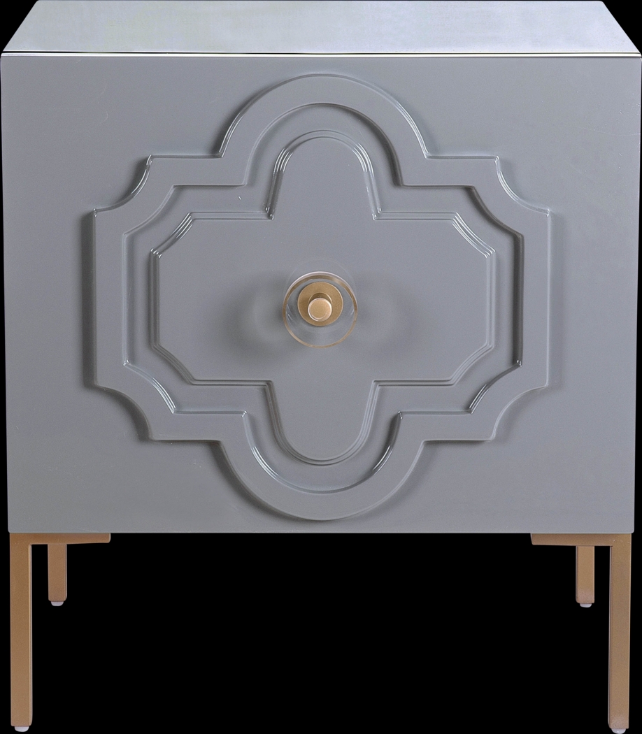 Doveylee Gray Nightstand - Thumbnail - Image 1