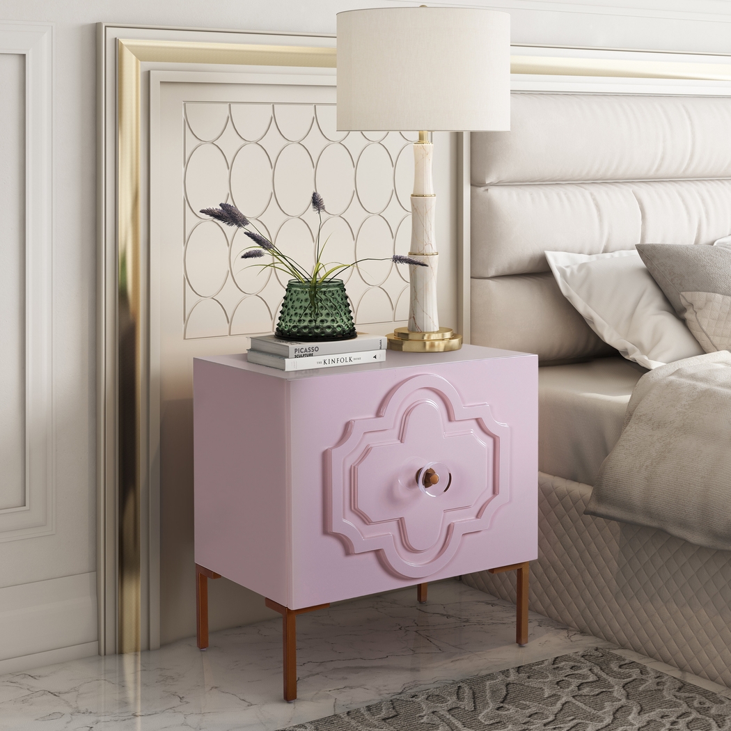 Doveylee Pink Nightstand - Thumbnail - Image 7