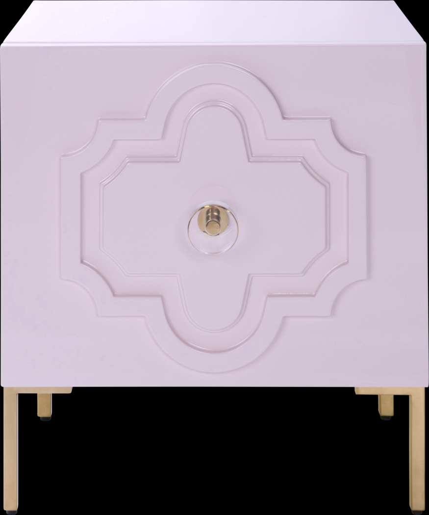 Doveylee Pink Nightstand - Thumbnail - Image 1