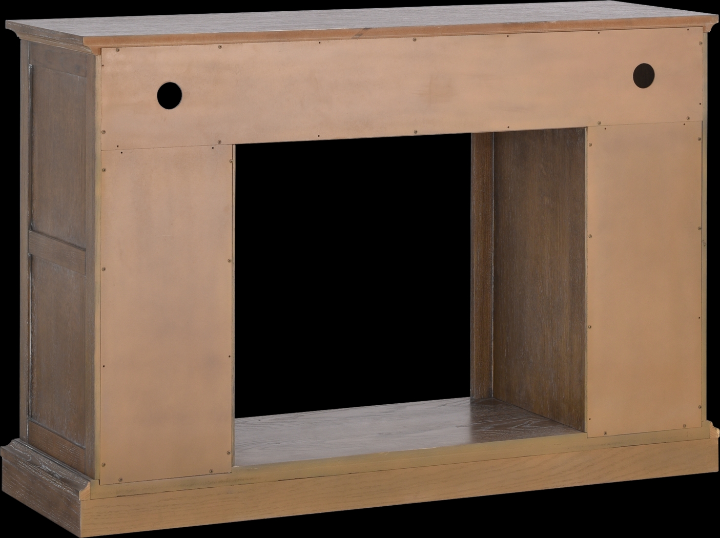 Dovnick Oak 48 in. Console with Electric Fireplace - Thumbnail - Image 6