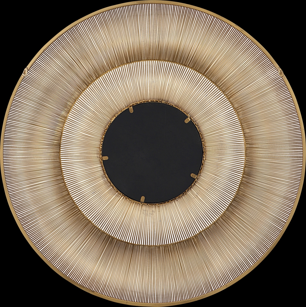 Dowagiac Gold Wall Mirror - Thumbnail - Image 5