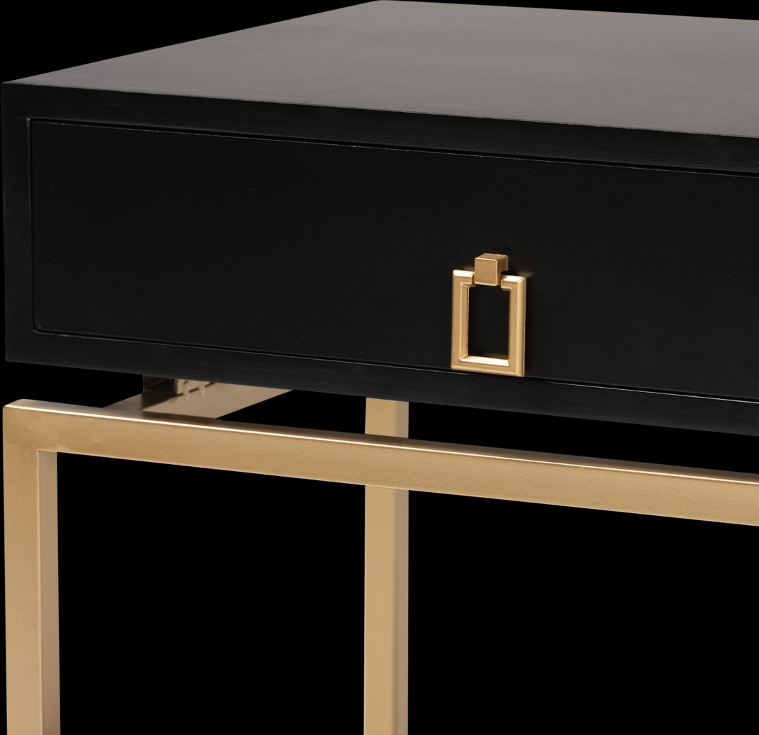 Dowgate Black End Table - Thumbnail - Image 6