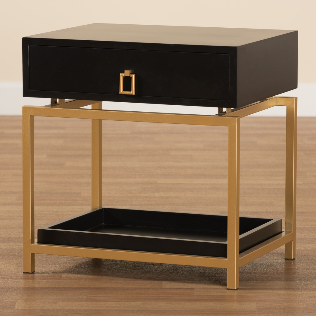 Dowgate Black End Table - Thumbnail - Image 8