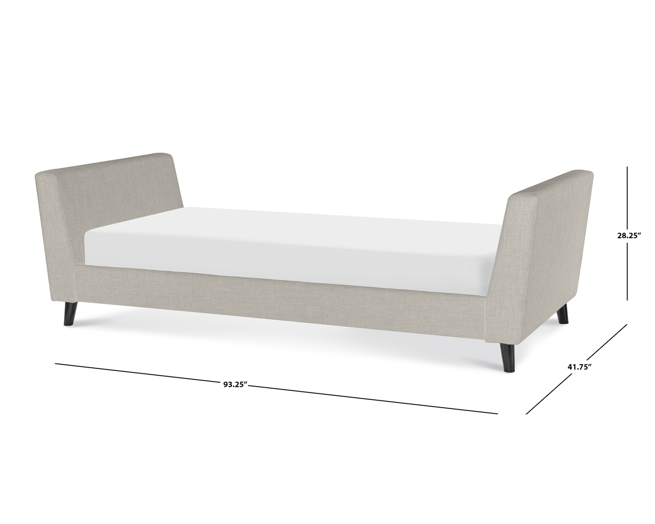 Downybrook Oatmeal Twin Daybed - Thumbnail - Image 8