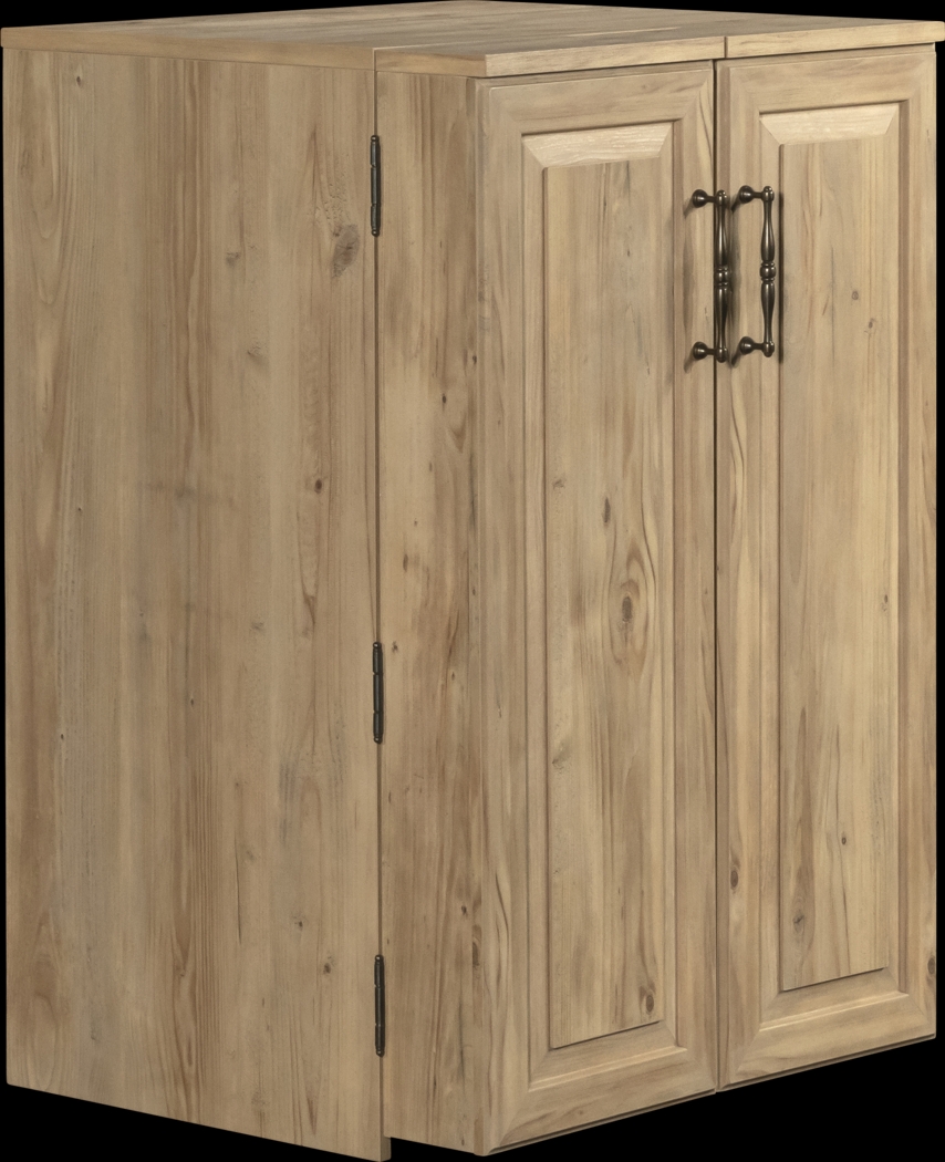 Doxsee I Light Brown Storage Cabinet - Thumbnail - Image 1