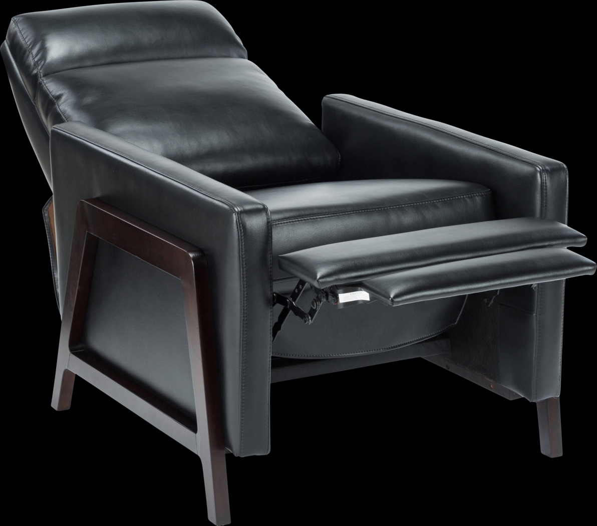 Doyers Black Push Back Recliner - Thumbnail - Image 3