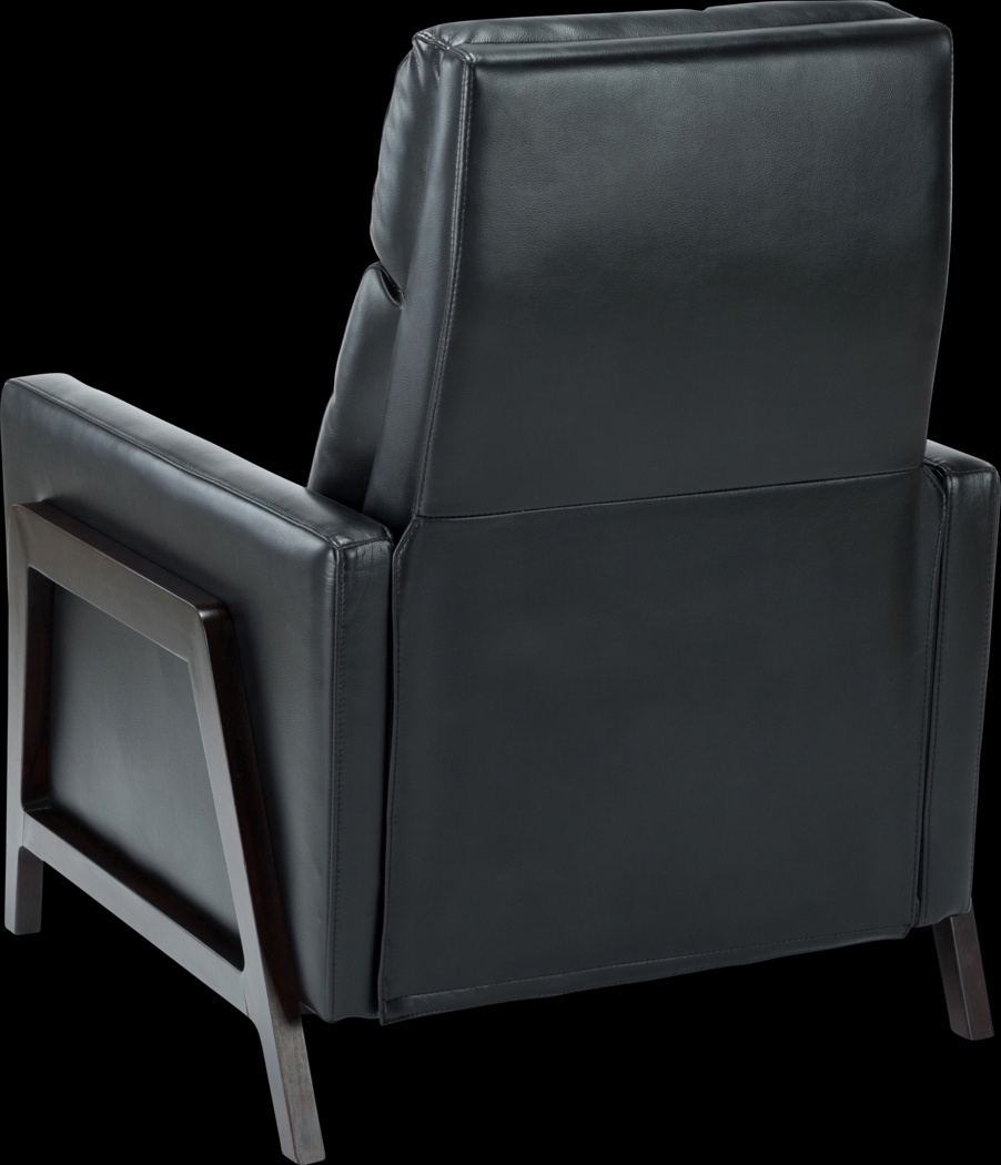 Doyers Black Push Back Recliner - Thumbnail - Image 6