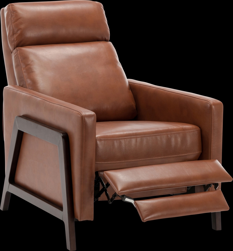 Doyers Brown Push Back Recliner - Thumbnail - Image 2