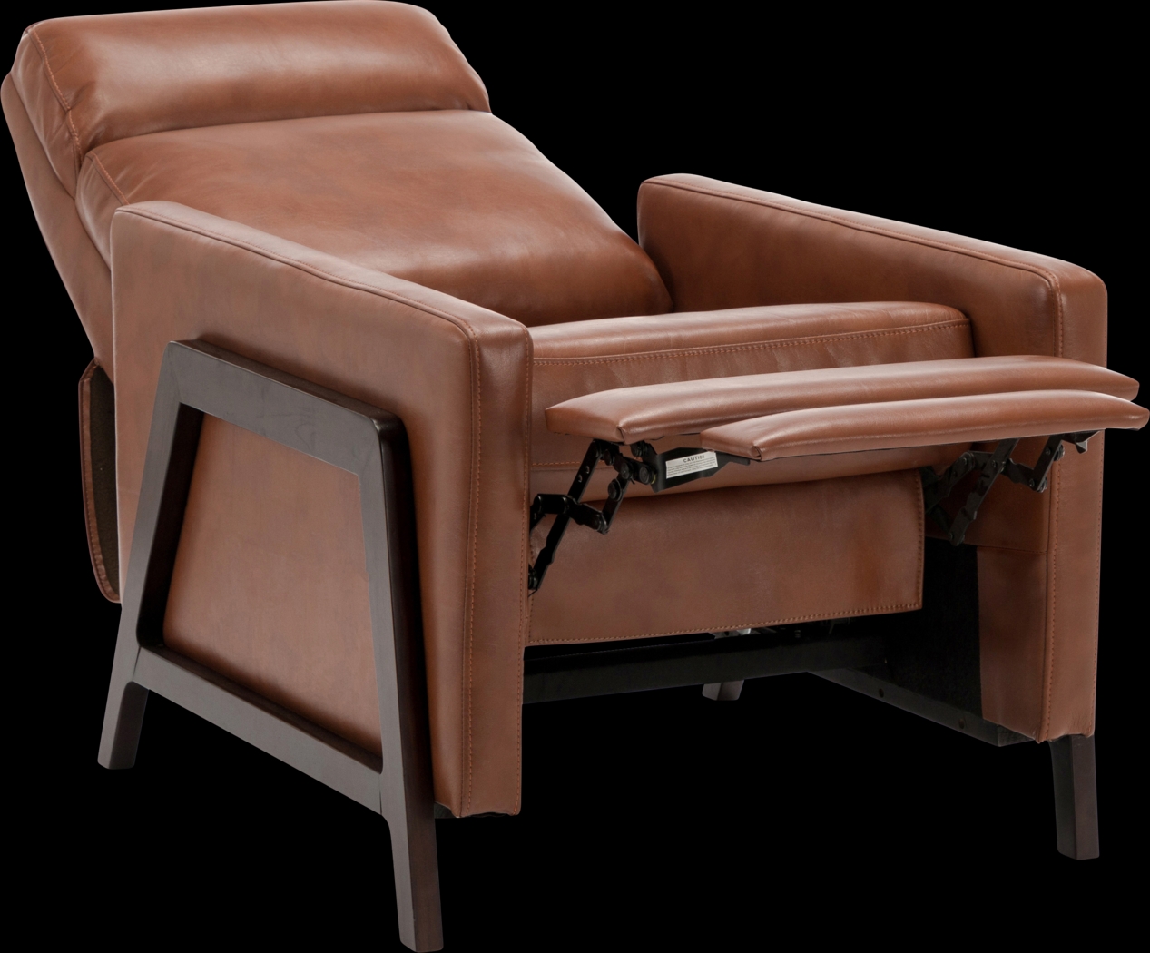Doyers Brown Push Back Recliner - Thumbnail - Image 3