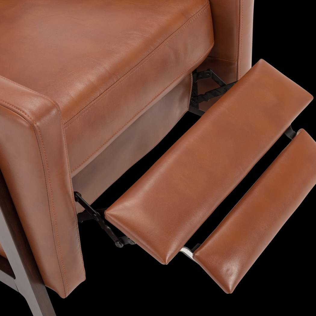 Doyers Brown Push Back Recliner - Thumbnail - Image 4
