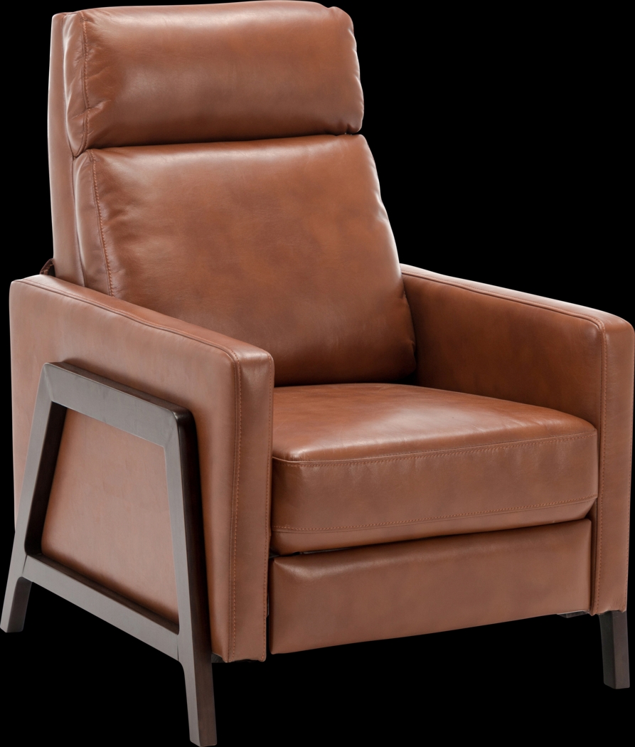 Doyers Brown Push Back Recliner - Thumbnail - Image 1