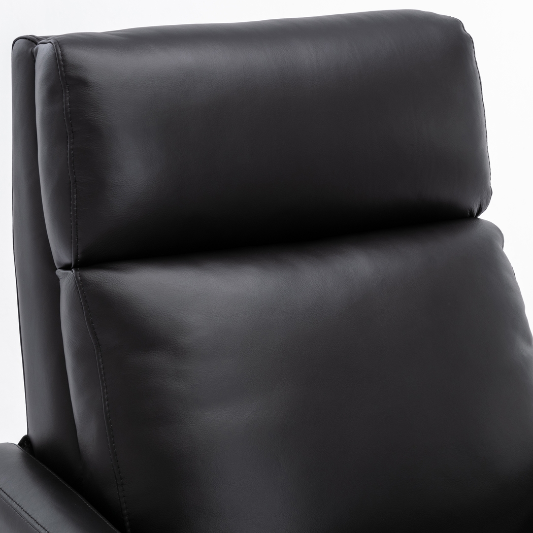 Doyers II Black Push Back Recliner - Thumbnail - Image 9