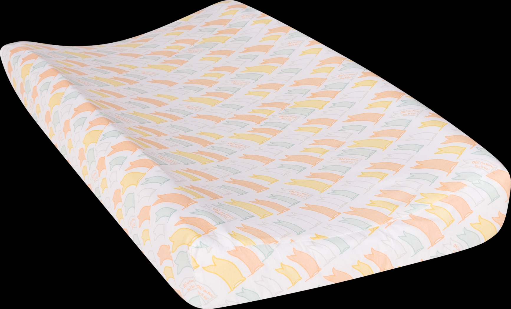 Dr. Seuss Oh, the Places You'll Go! Beige 5 Pc Baby Bedding Set - Thumbnail - Image 4