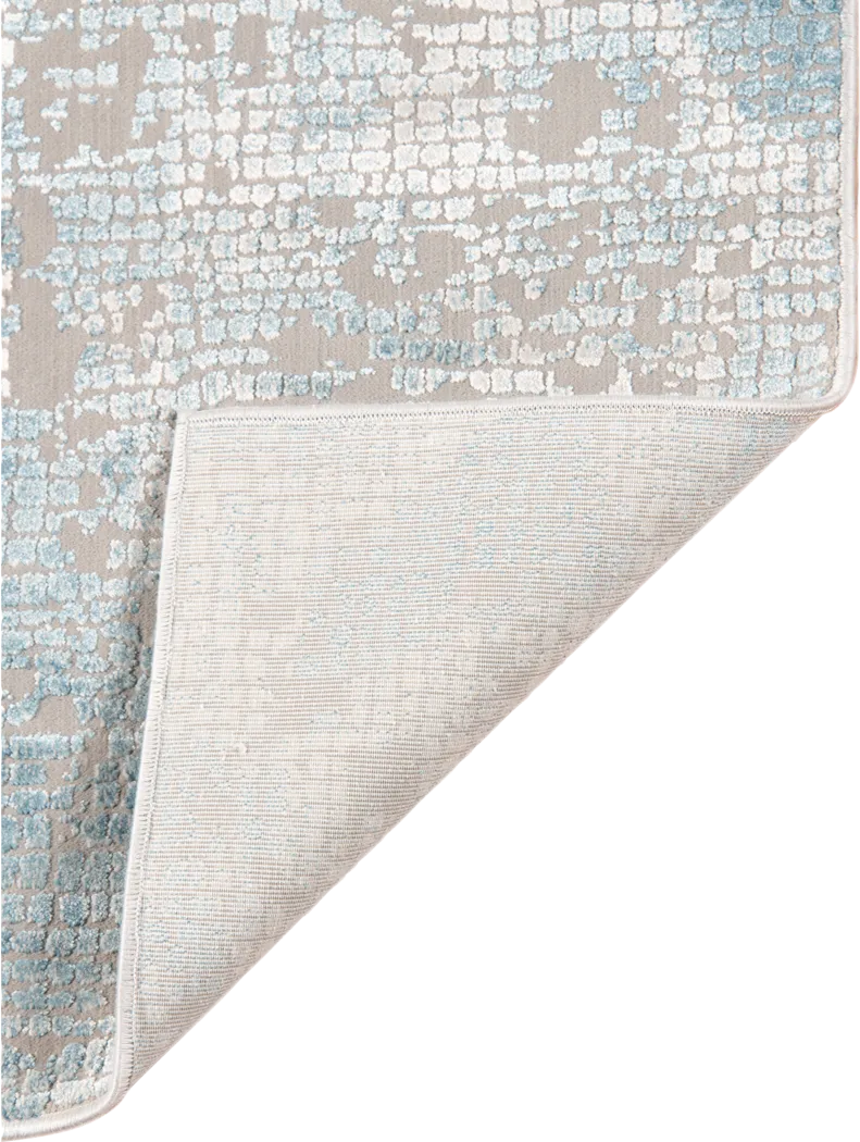 Drabeuge Blue 10'3 x 14' Rug - Thumbnail - Image 4