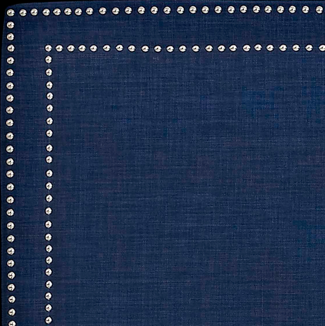 Draeger Blue Queen Platform Bed - Thumbnail - Image 4